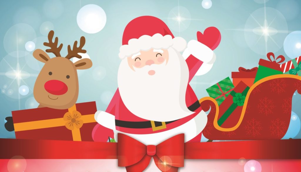 Babbo Natale e i suoi elfi Babbo Natale e i suoi elfi