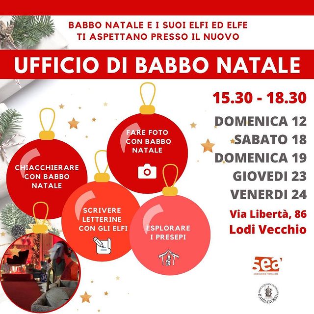 Cari bambini e bambine di ogni dove, Babbo Natale is coming to town, con i suoi elfi e le sue elfe