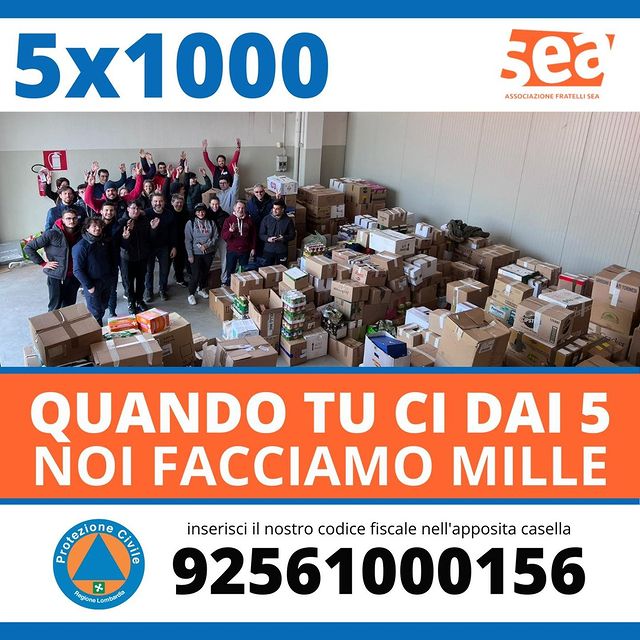 Un piccolo gesto che può davvero fare la differenza per aiutare organizzazioni di volontariato come la nostra